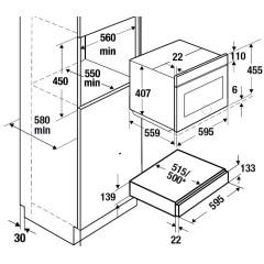 Встраиваемый подогреватель посуды Kuppersbusch CSW 6800.0 W5 Black Velvet
