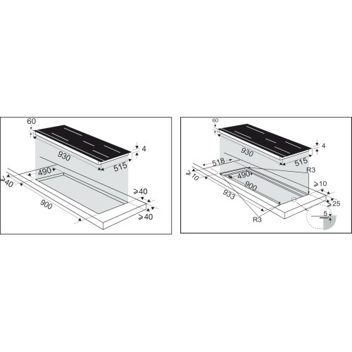 Варочная панель De Dietrich DPI4932BP в Краснодаре