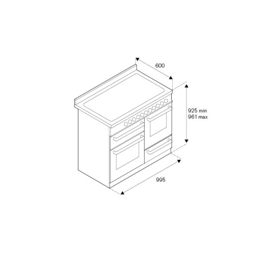 Варочный центр Bertazzoni PRO106L3ENET в Краснодаре