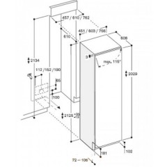Встраиваемый морозильник Gaggenau RF 471-301