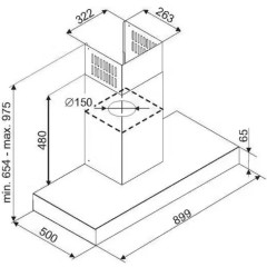 Вытяжка De Dietrich DHB2934B