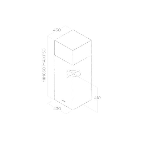 Вытяжка Elica KUADRA ISLAND IX/A/43x43 в Краснодаре