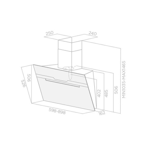 Вытяжка ELICA MAJESTIC BL/A/60 в Краснодаре