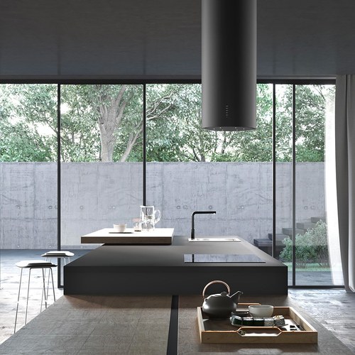 Вытяжка Faber CYLINDRA ISOLA PLUS BK MATT A37 в Краснодаре