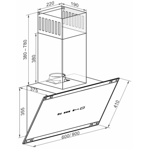 Вытяжка Kaiser AT 9445 Elf AD Eco в Краснодаре