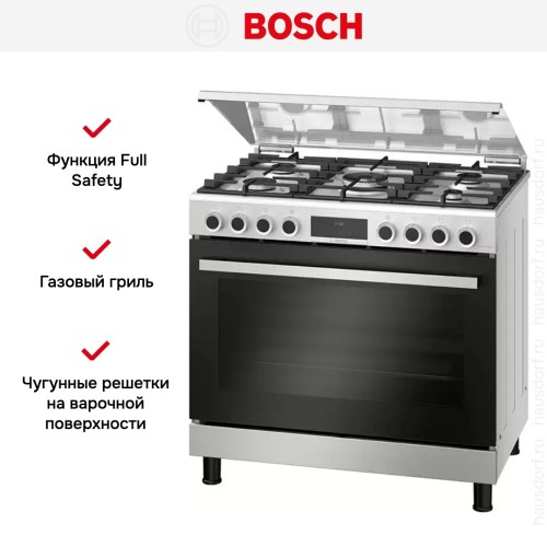 Газовая кухонная плита BOSCH HGX5G7W50Q в Краснодаре