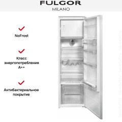 Встраиваемый холодильник Fulgor Milano FBR 351 E