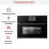 Компактный духовой шкаф с микроволнами  Kuppersbusch CBM 6550.0 S2 Black Chrome в Краснодаре