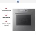 Встраиваемый паровой шкаф V-ZUG CombairSteamer V2000 60 CS2T-23036 (платиновое стекло) в Краснодаре