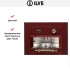 Встраиваемая кофемашина Ilve ES-645C Burgundy (ручки латунь) в Краснодаре