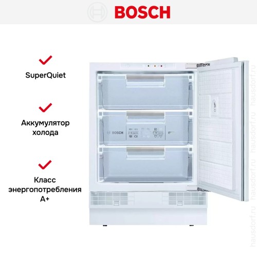 Встраиваемая морозильная камера Bosch GUD 15A50 RU в Краснодаре