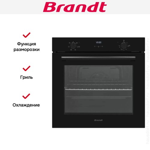 Встраиваемый духовой шкаф Brandt BOH1222BB в Краснодаре