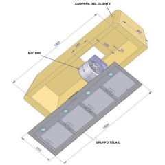 Встраиваемый модуль Ilve IAG-150