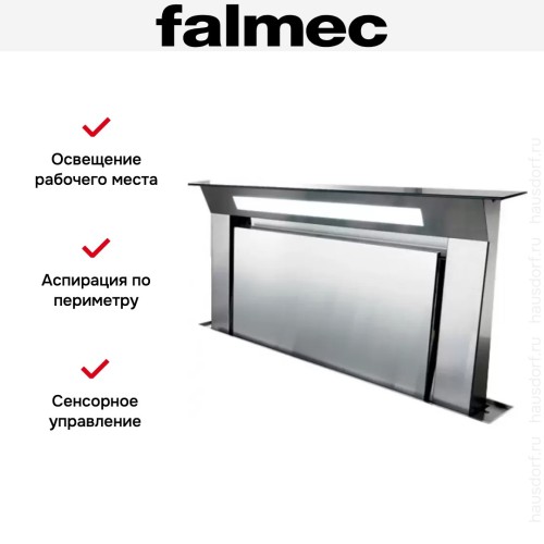 Встраиваемая вытяжка Falmec Down Draft 90 Steel в Краснодаре