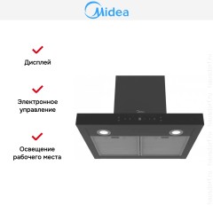 Вытяжка Midea MH60C668GB