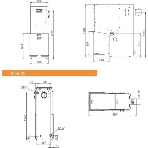 Котел автоматический ZOTA Pony 25
