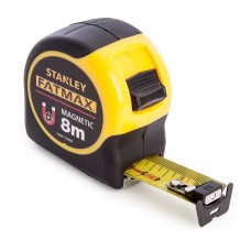 Рулетка STANLEY FATMAX BLADE ARMOR измерительная, магнитная 8м*32мм   FMHT0-33868