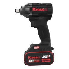 Гайковерт аккумуляторный KRESS KU270.1 20V 4,0Ач кейс