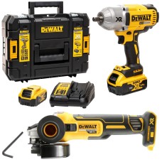 Гайковерт аккумуляторный DEWALT  DСF 899 P2 + УШМ аккумуляторная DEWALT DCG 405 N