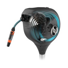 Катушка Gardena со шлангом автоматическая RollUp M голубая  18614-20.000.00