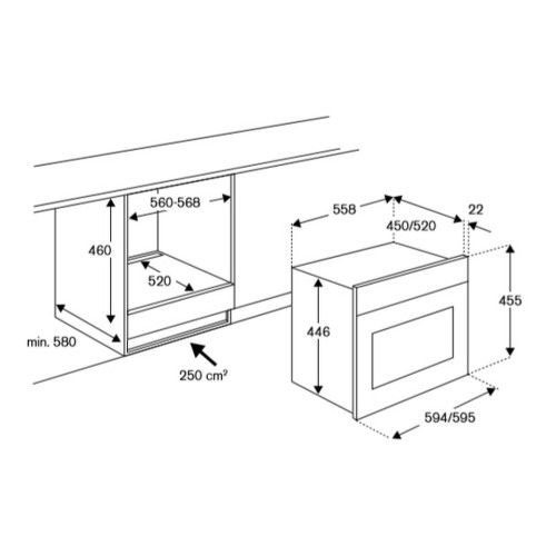 Духовой шкаф Bertazzoni F457MODVTX в Краснодаре