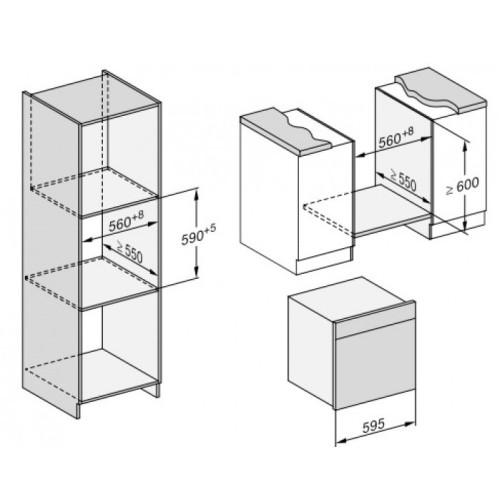 Духовой шкаф Miele DO7860 CLST в Краснодаре