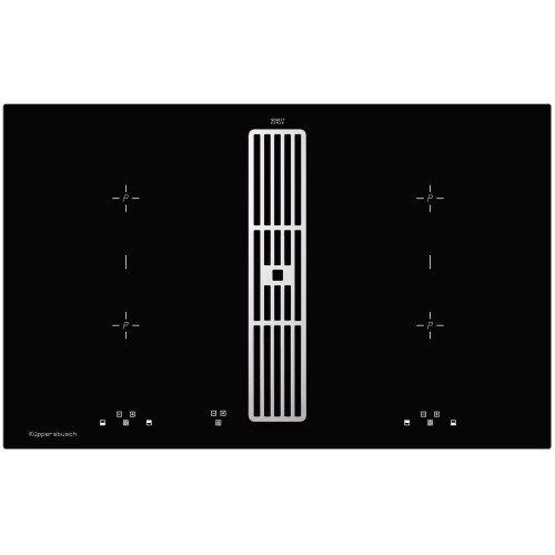 Комплект №2 (варочная панель с вытяжкой Kuppersbusch KMI 8500.0 SR Silver Chrome + духовой шкаф Kuppersbusch CBP 6332.0 S3 Silver Chrome) в Краснодаре