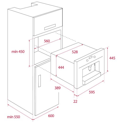 Встраиваемая кофемашина Teka CLC 855 GM NIGHT RIVER BLACK в Краснодаре