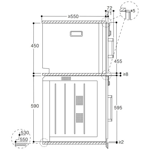 Комбинированный духовой шкаф-пароконвектомат Gaggenau BSP260101 в Краснодаре