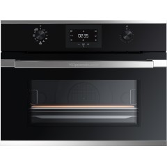 Комплект №2 (варочная панель с вытяжкой Kuppersbusch KMI 8500.0 SR Silver Chrome + духовой шкаф Kuppersbusch CBP 6332.0 S3 Silver Chrome)