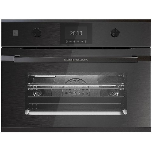 Компактный духовой шкаф с микроволнами Kuppersbusch CBM 6350.0 GPH 2 Black Chrome в Краснодаре