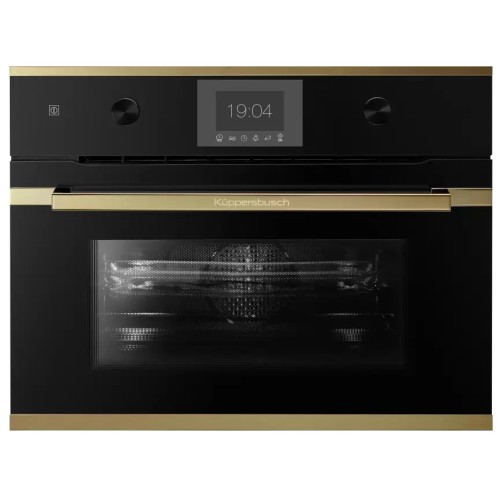 Компактный духовой шкаф с микроволнами Kuppersbusch CBM 6350.0 S4 Gold в Краснодаре