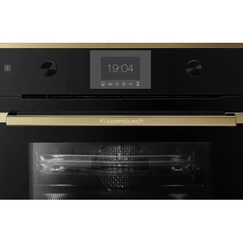 Компактный духовой шкаф с микроволнами Kuppersbusch CBM 6350.0 S4 Gold в Краснодаре