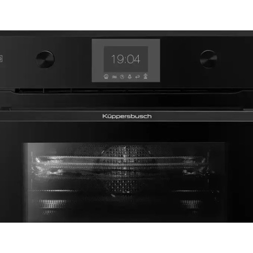 Компактный духовой шкаф с микроволнами Kuppersbusch CBM 6350.0 S5 Black Velvet в Краснодаре