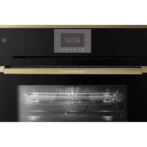 Компактный духовой шкаф с микроволнами Kuppersbusch CBM 6550.0 S4 Gold в Краснодаре
