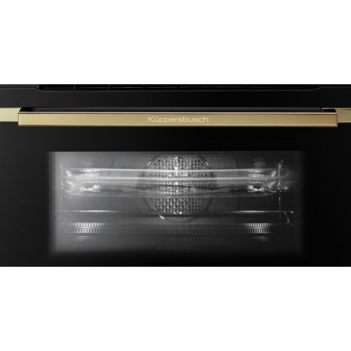 Компактный духовой шкаф с микроволнами Kuppersbusch CBM 6550.0 S4 Gold в Краснодаре