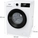 Стиральная машина Gorenje W1NHPI60SCSIRV в Краснодаре