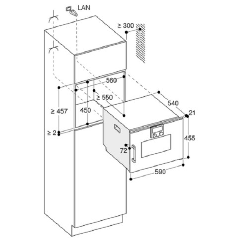 Встраиваемая пароварка Gaggenau BSP220111 в Краснодаре