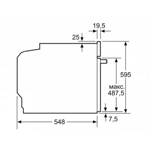 Встраиваемый духовой шкаф BOSCH HBG378EB6R в Краснодаре
