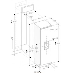 Встраиваемый морозильник Gaggenau RF463304
