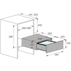 Встраиваемый вакуумный упаковщик Asko ODV61GS1