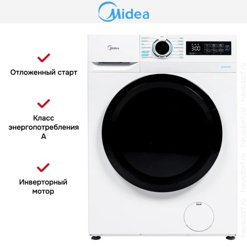 Стиральная машина Midea MF11712BS40/W в Краснодаре