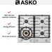 Варочная панель Asko HG1666SB в Краснодаре
