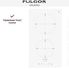 Варочная панель Fulgor Milano CH 302 ID TC WH