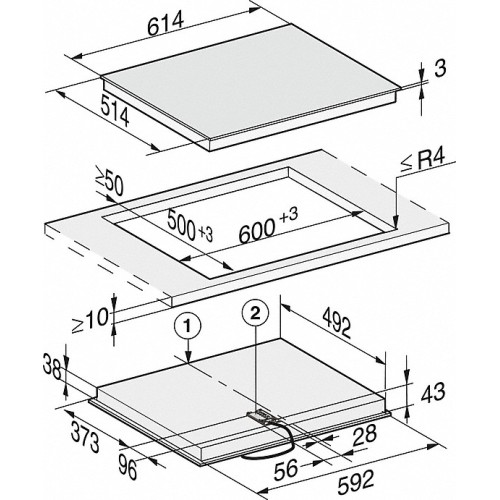 Варочная панель Miele KM 6540 FR в Краснодаре