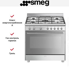 Варочный центр Smeg SX91GM