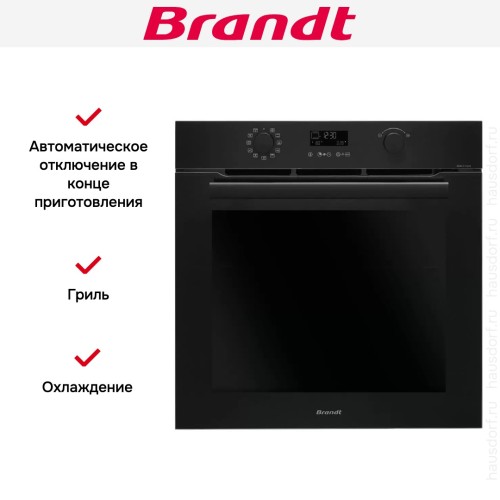 Встраиваемый духовой шкаф Brandt BOH3415A в Краснодаре