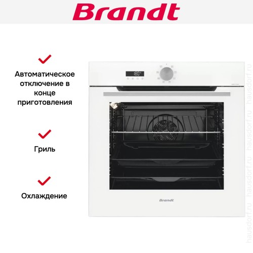 Встраиваемый духовой шкаф Brandt BOH7532W в Краснодаре