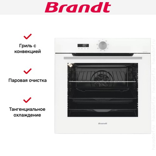 Встраиваемый духовой шкаф Brandt BOH7532W в Краснодаре