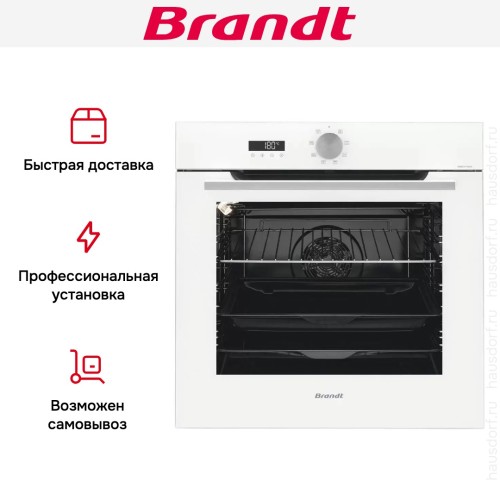 Встраиваемый духовой шкаф Brandt BOH7532W в Краснодаре